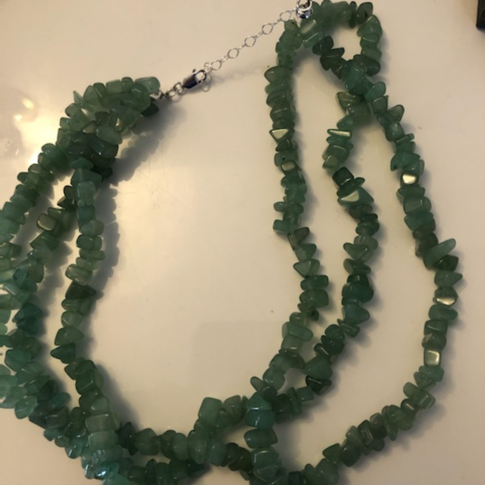 Gorgeous 3 Layer Jade Necklace